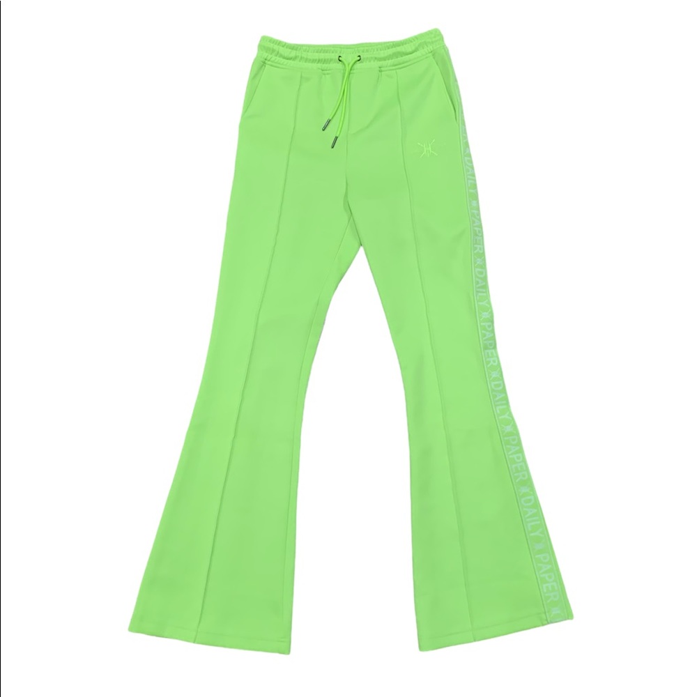 Daily Paper Track Suit 
Track Jacket and Sweat Pants
Neon Green, Slime, Lime